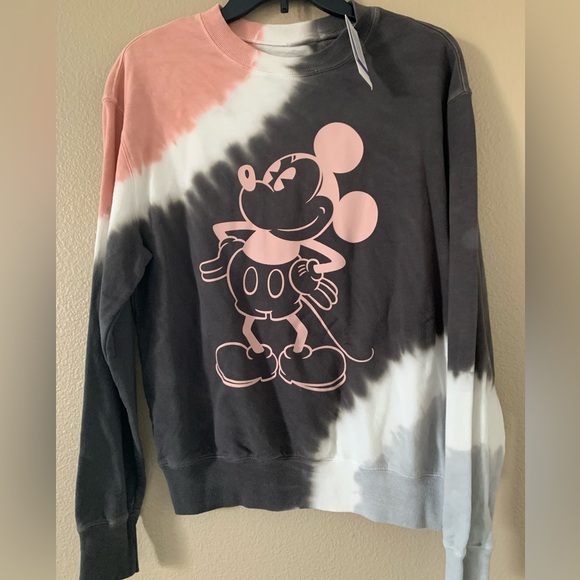 *NWT DISNEY MICKEY MOUSE SWEATSHIRT CREWNECK SIZE XS NWT - Picture 8 of 8